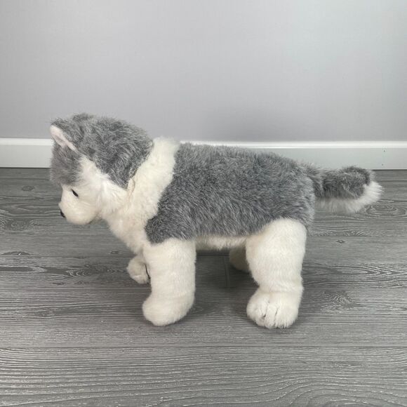 Vintage 1993 Ty Classic 15in Timber the Siberian Husky Wolf Puppy Dog Bean Plush - Picture 5 of 12